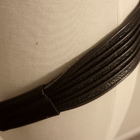 GROOM leather belt made in France. - Picture 3 of 8